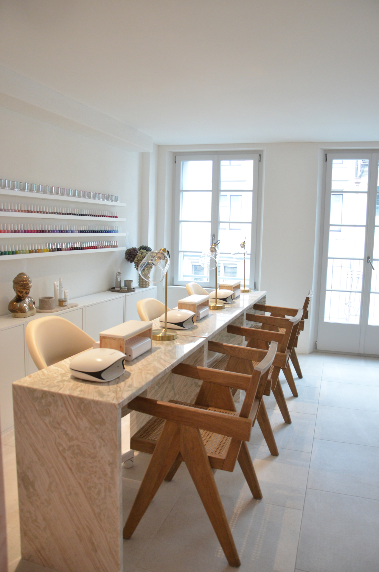 Ladenfläche im ersten Obergeschoss des Gebäudes.